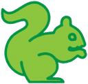 Green Squirrel Collective Logo