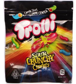 600MG bags of Crunchy Crawlers!