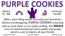 Purple Cookies