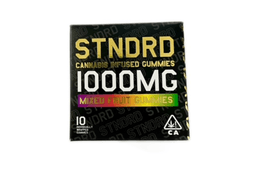 STNDRD 1000MG mixed fruit gummy boxes